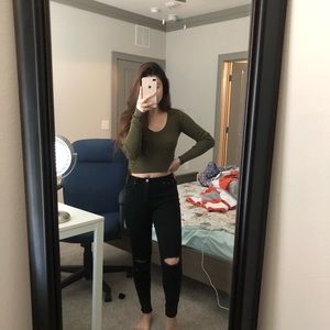 Petite Pretty Little Thing Black Jeans